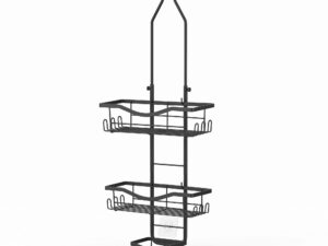 Artiss Shower Caddy Hanging Bathroom Organiser Over Head Black