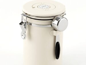 5-Star Chef 1.8L Stainless Steel Coffee Bean Storage Container Coffee Canister