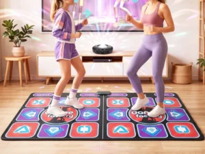 Keezi HDMI Dance Mat 2 Player for Kids & Adults w/ AR Camera Electronic Dance