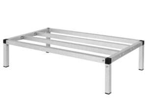 Giantz 91x51cm Aluminum Dunnage Rack Heavy Duty Kitchen Storage Platform