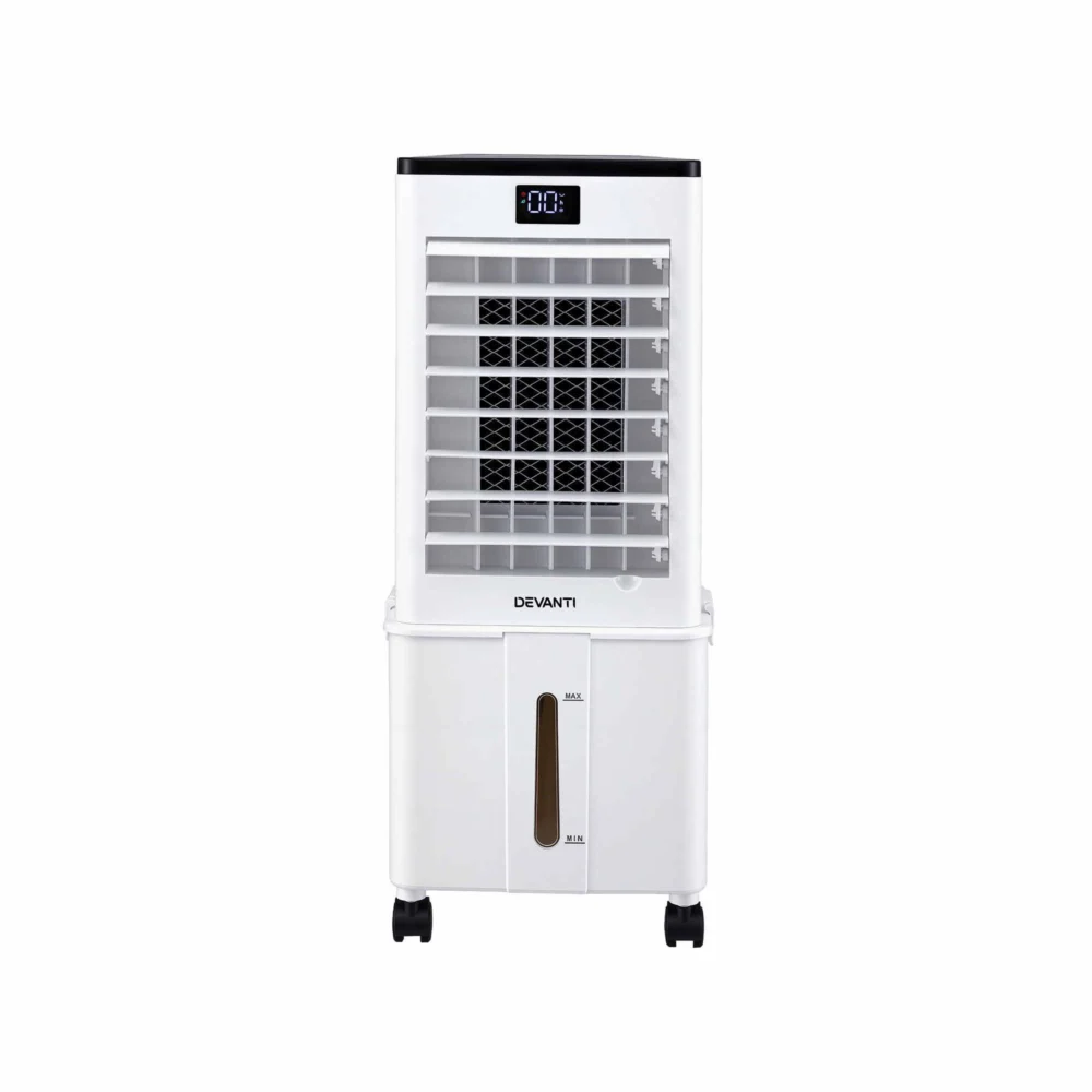 Devanti 8L 3-in-1 Evaporative Air Cooler 4 Ice Packs Remote Control 3 Speed