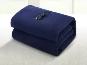 Giselle Electric Heated Blanket Car Truck Throw Rug Travel Camping 12V DC Aut