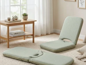 Artiss Floor Chair 5 Position Adjustable Green Lazy Sofa for Living Room Bedroom