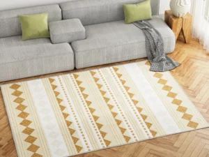 Artiss Rug 160x230cm Area Rug Washable Mat Large Carpet Soft Short Pile Ella