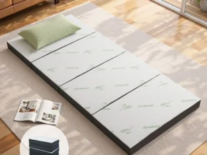 Giselle Bedding Foldable Mattress Folding Foam Sofa Bed Mat Bamboo