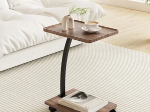 Artiss Coffee Table C Shaped