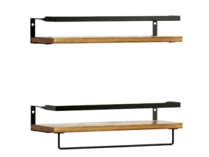 Artiss Floating Wall Shelf Set of 2