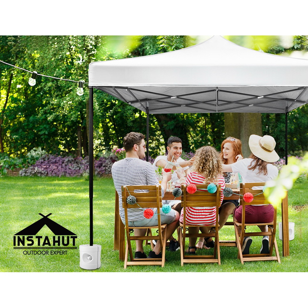 Instahut Gazebo Base Pod Kit Pop Up Marquee Set Outdoor Wedding Tent Canopy Leg