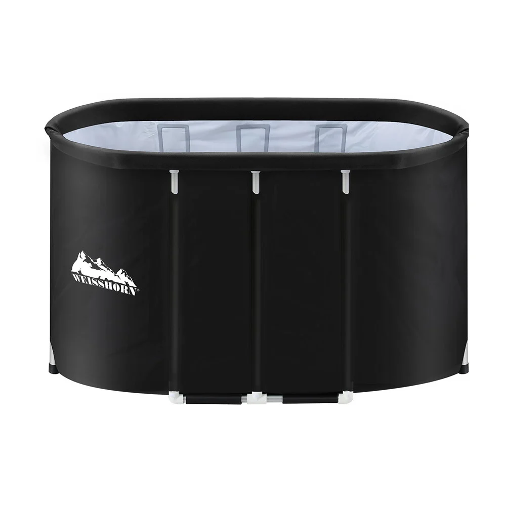 Weisshorn Portable Ice Bath Tub 120x70X70CM Inflatable Cold Water Folding