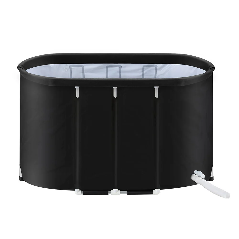 Weisshorn Portable Ice Bath Tub 120x70X70CM Inflatable Cold Water Folding
