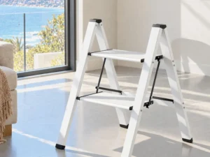 Giantz 2 Step Ladder Multi-Purpose Folding Aluminium Light Weight Platform