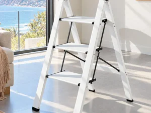 Giantz 3 Step Ladder Multi-Purpose Folding Aluminium Light Weight Platform