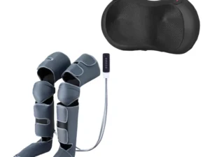 Livemor Leg Foot Massager Air Compression With Back Neck Massager Heat