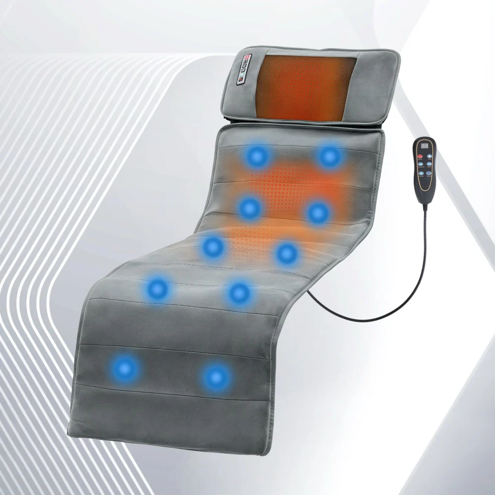Livemor Massage Mat 10-nodes Vibration Heating Massage Cushion