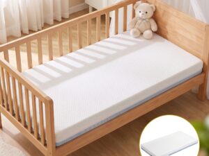 Giselle Bedding Cot Mattress, 11cm Thick Baby Mattress with Tencel Cover