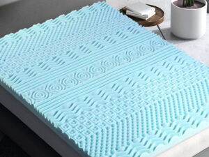 Giselle Bedding Memory Foam Mattress Topper 11-Zone 8cm Single
