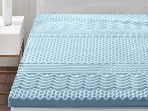 Giselle Bedding Memory Foam Mattress Topper 7-Zone 5cm Double