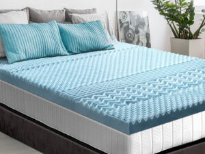 Giselle Memory Foam Mattress Topper 7-Zone 8cm King Single