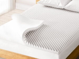 Giselle Bedding Foam Mattress Topper Egg Crate 5cm Double