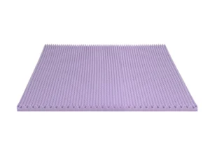 Giselle 5cm Memory Foam Mattress Topper Lavender Infused Egg Crate Pad Mat