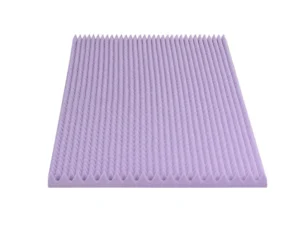 Giselle 5cm Memory Foam Mattress Topper Lavender Infused Egg Crate King Single