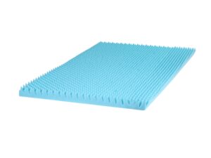 Giselle 8cm Memory Foam Mattress Topper Gel Egg Crate Foam Bamboo King Single