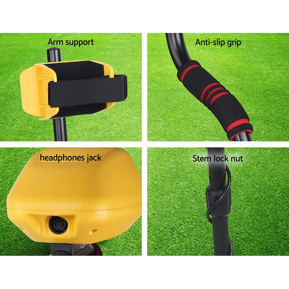 Metal Detector 180MM Deep Sensitive Water Resistant Treasure Hunter Gold Digger