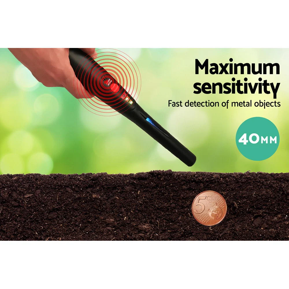 Metal Detector 40MM Sensitive Handheld Pinpointer Water Resistant Automatic