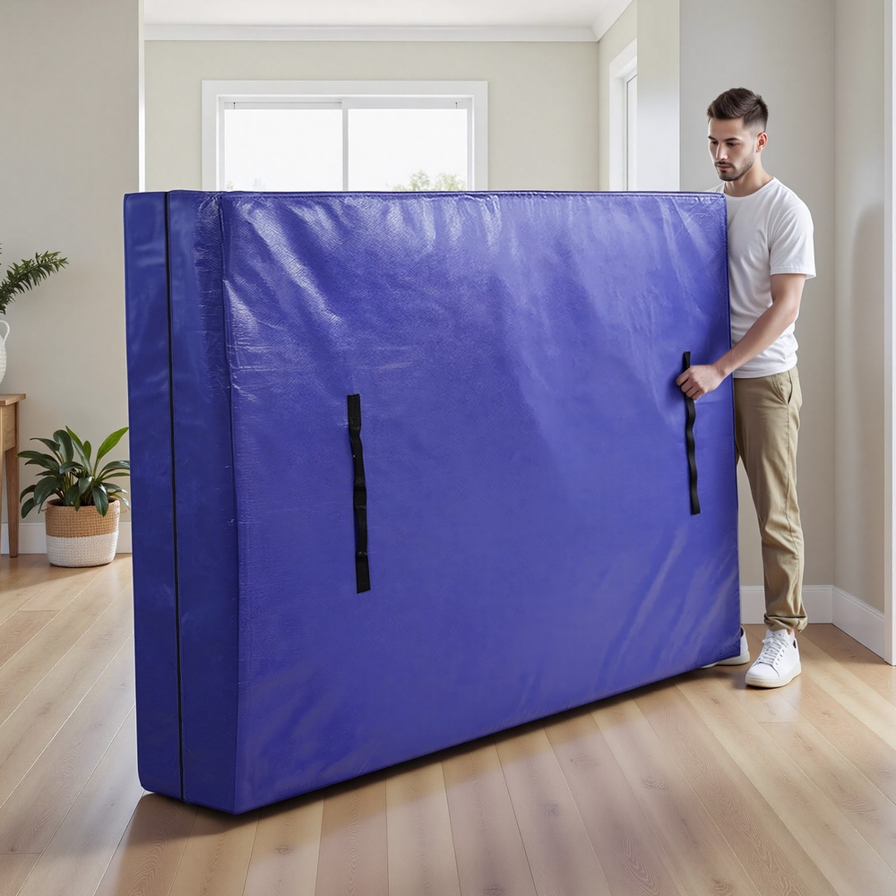 Atirss Mattress Bag Easy Moving Waterproof Storage Dust Cover Protector Double