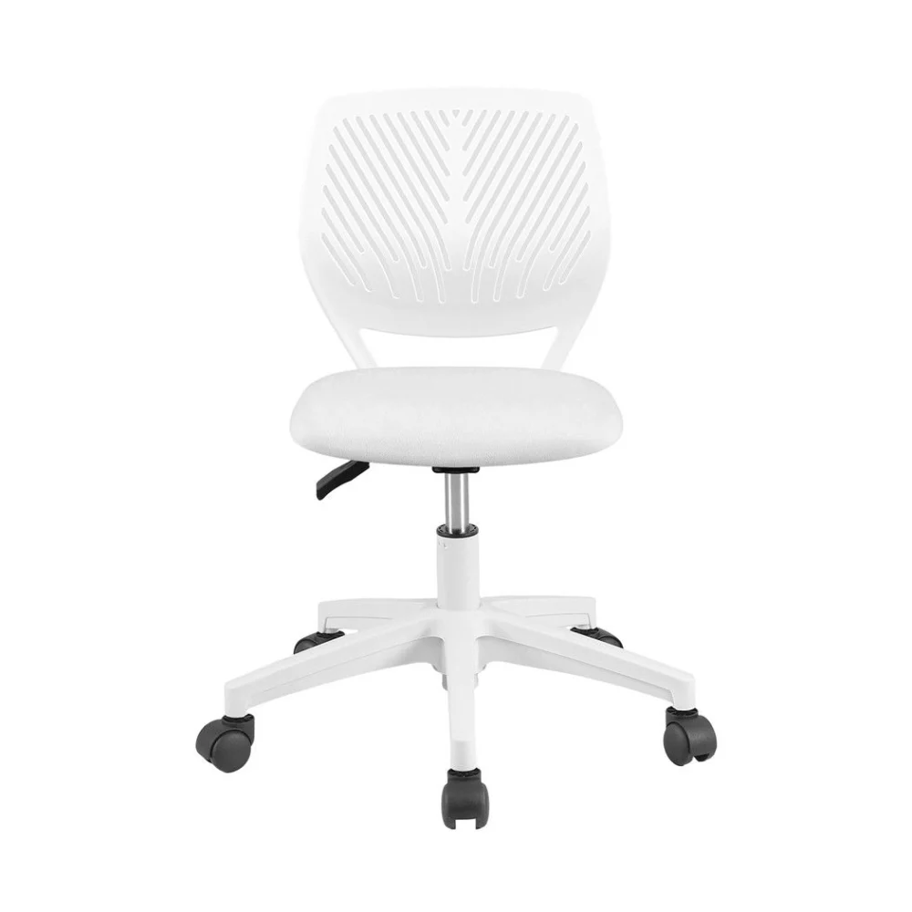 Artiss Ergonomic Office Chair Armless Study Chair Height Adjustable for Girls