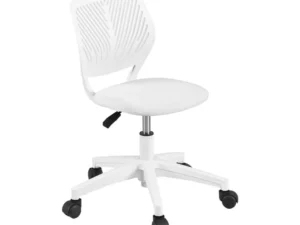 Artiss Ergonomic Office Chair Armless Study Chair Height Adjustable for Girls
