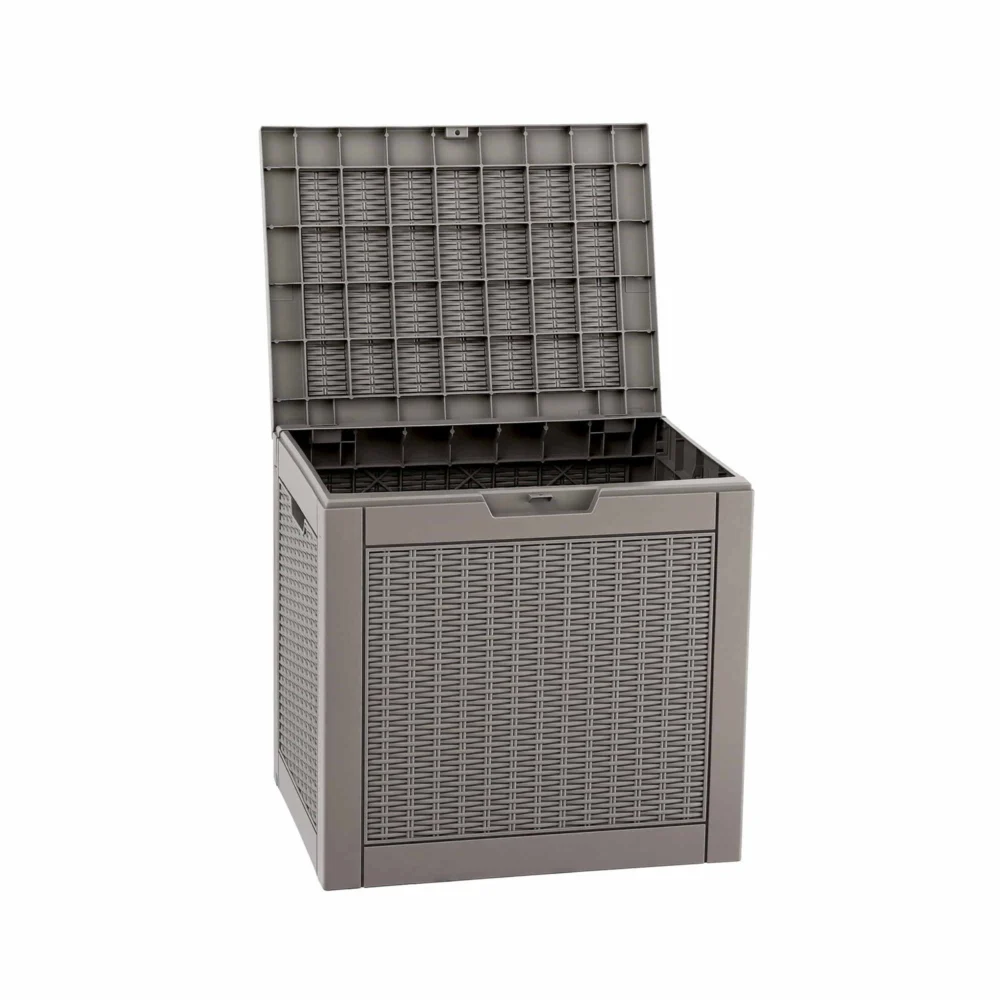 Gardeon Outdoor Storage Box 118L Container Lockable Garden Toy Tool