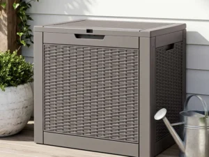 Gardeon Outdoor Storage Box 118L Container Lockable Garden Toy Tool