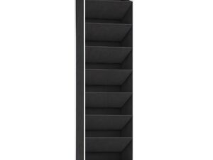 Artiss Over Door Shoe Organiser Storage 8-Tier Pantry Hanger Rack Fabric Black