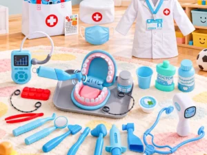 Keezi Kids Doctor Play Set Pretend Dentist Play Set Toy Medical Kits 30PCS