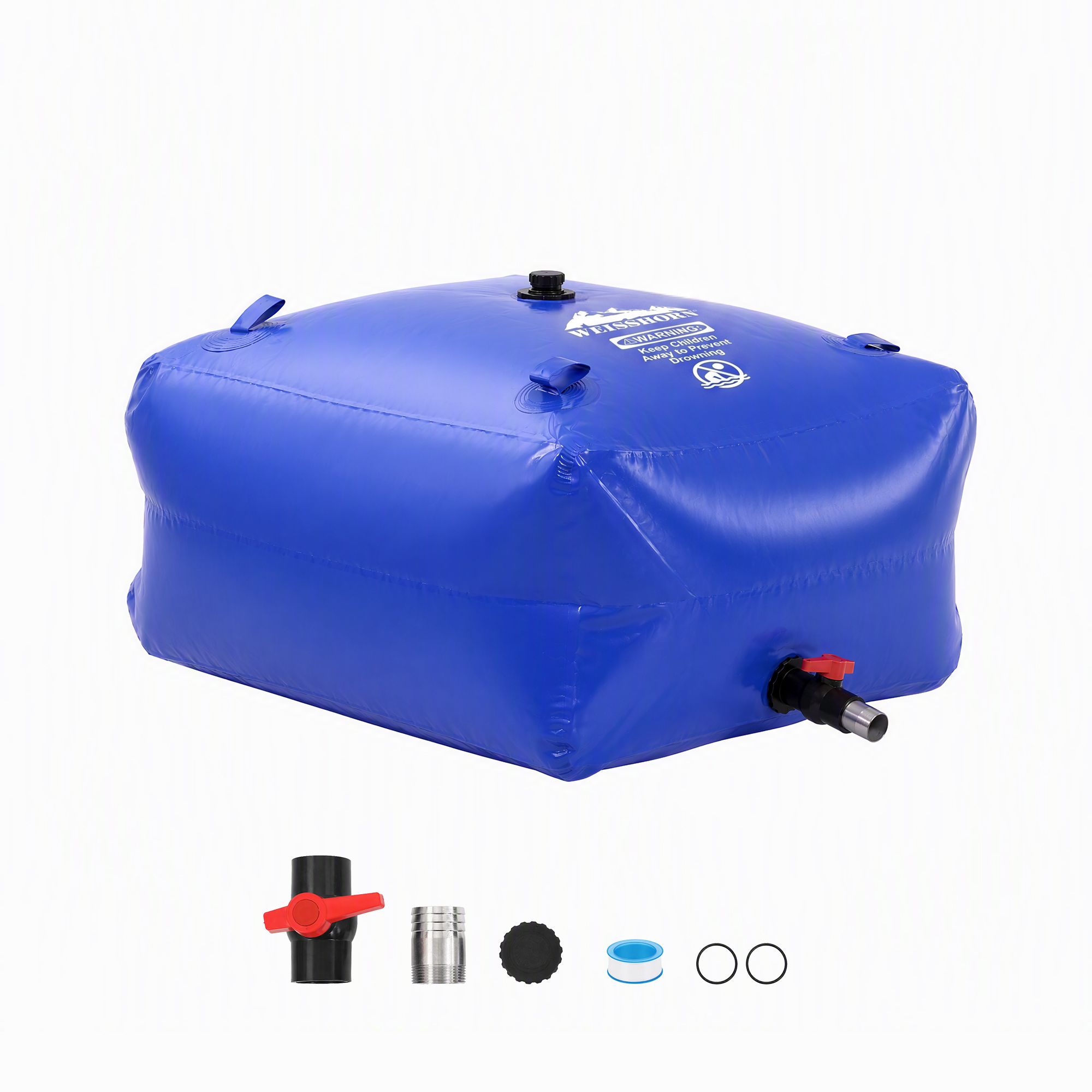 Weisshorn 540L Water Bladder Bag Portable Large Storage Tank Container Camping