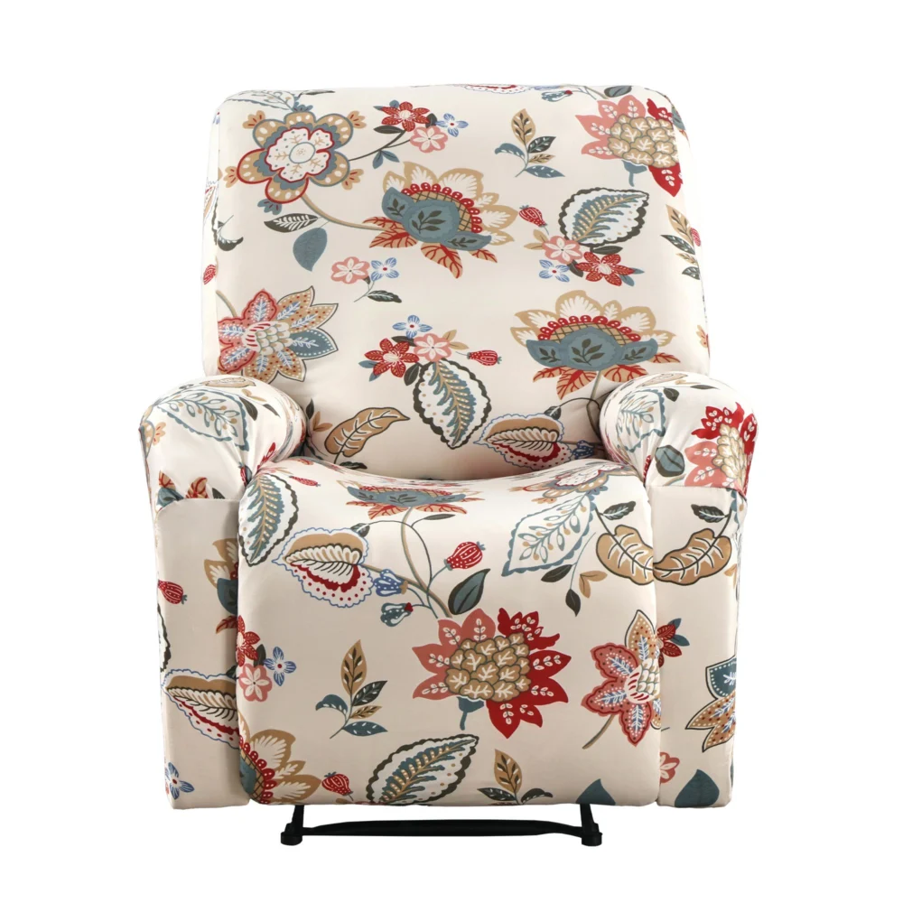 Artiss Split Stretch Recliner Chair Cover, Printed Non Slip Pet Friendly