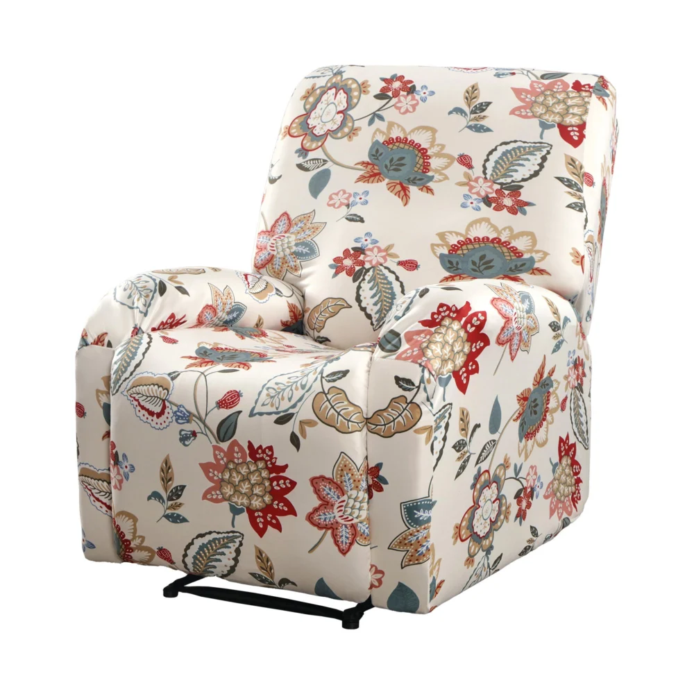 Artiss Split Stretch Recliner Chair Cover, Printed Non Slip Pet Friendly
