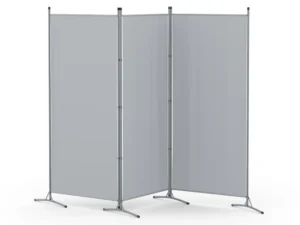 Artiss 3 Panel Room Divider Screen 260x180cm Fabric Grey