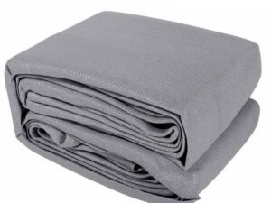 Instahut Shade Sail 3x3x4.3m Triangle 280GSM 98% Grey Shade Cloth