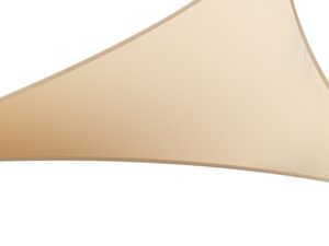 Instahut Shade Sail Cloth Shadecloth Triangle Sun Canopy 3.6x3.6x3.6M