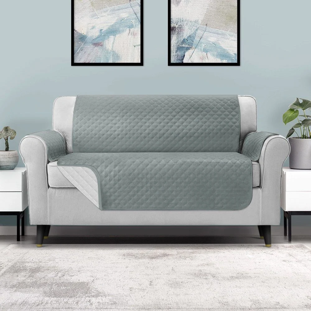 Artiss Sofa Cover Couch Covers 3 Seater Easy to Clean Grey