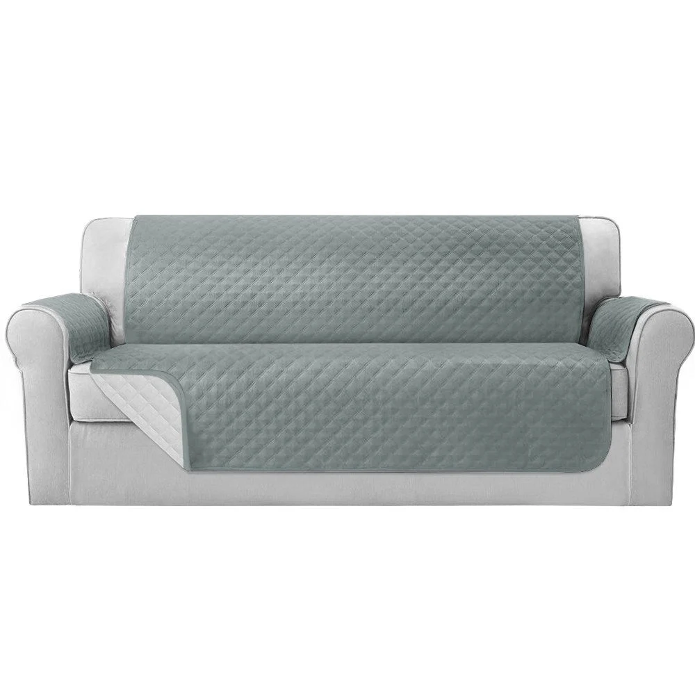 Artiss Sofa Cover Couch Covers 4 Seater Easy to Clean Grey