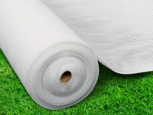 Instahut 50% Shade Cloth 1.83x10m Shadecloth Wide Heavy Duty White