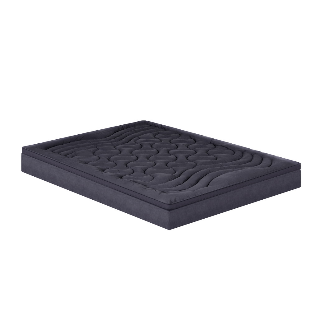 Giselle Bedding 3-Zone Pillowtop Mattress Topper 1000GSM for Back Pain Relief