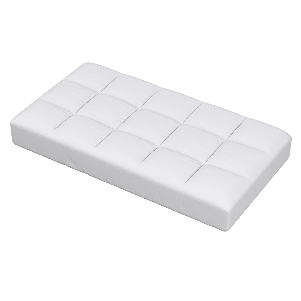 Giselle Bedding Baby Cot Pillowtop Mattress Topper 750GSM Bamboo Cooling Pad for