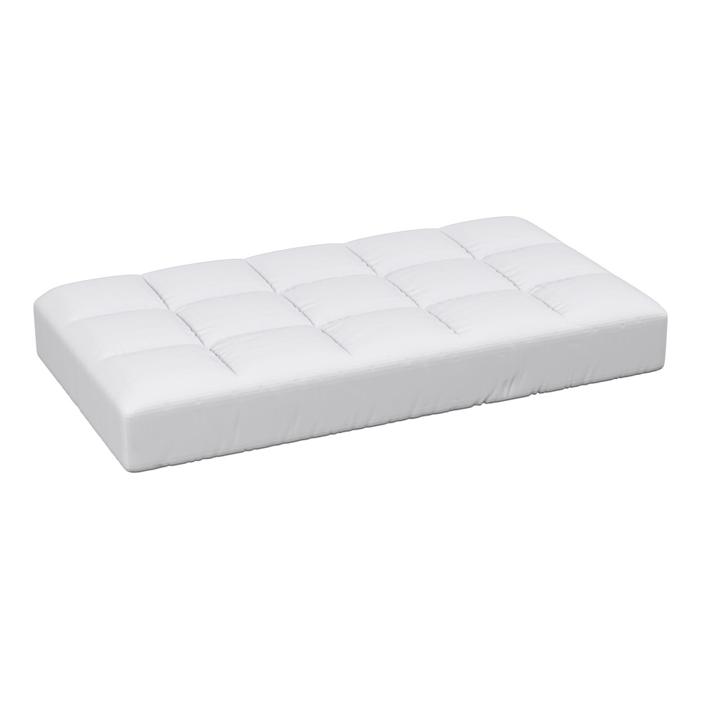Giselle Bedding Baby Cot Pillowtop Mattress Topper 750GSM Bamboo Cooling Pad for