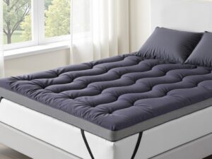 Giselle Bedding 5cm Pillowtop Topper Bamboo Polyester Blend Fibre Pad for Back