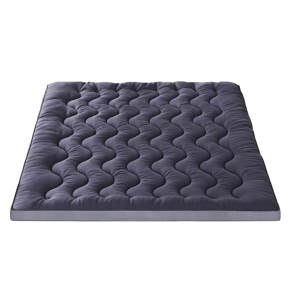 Giselle Bedding 5cm Pillowtop Topper Bamboo Polyester Blend Fibre Pad for Back