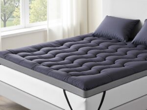 Giselle Bedding 5cm Pillowtop Topper Bamboo Polyester Blend Fibre Pad for Back